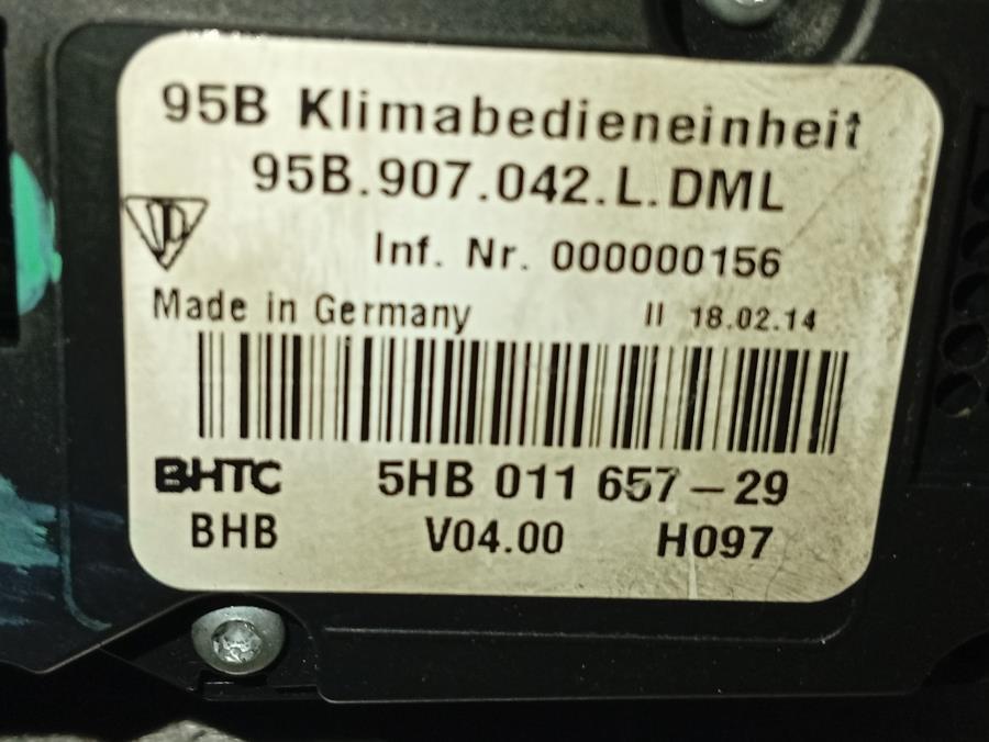 MANDO-CENTRAL-PORSCHE-MACAN-TYP-3-0-CAT-340-CV-Ano-2014-Auto-Desguace-Luque